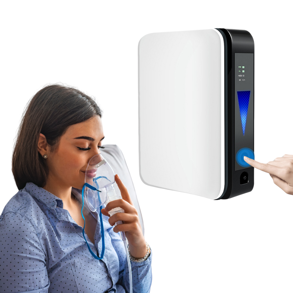 1L/min Continuous Flow Mini Oxygen Concentrator KJ-8000