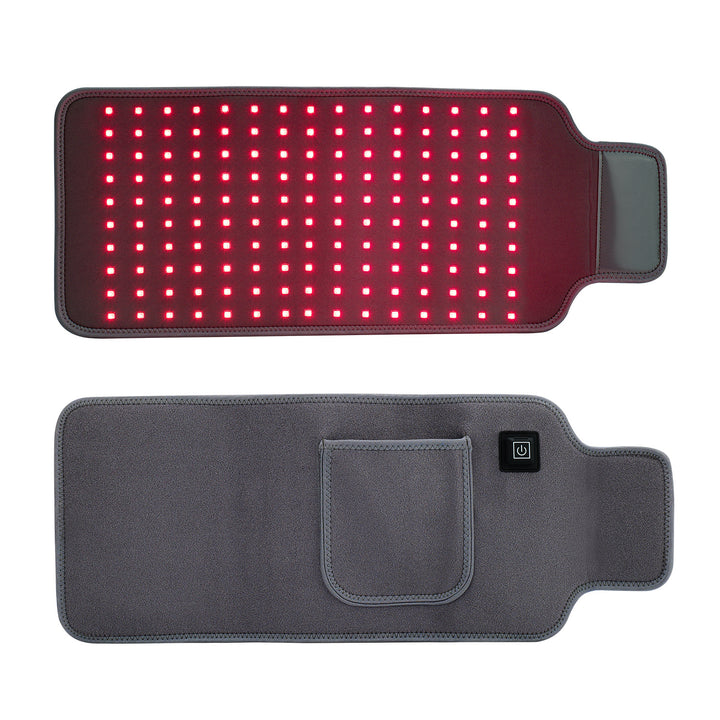 Red Infrared Light Lumbar Therapy Device Waist Support Brace Back Pain Relief Belt - L150