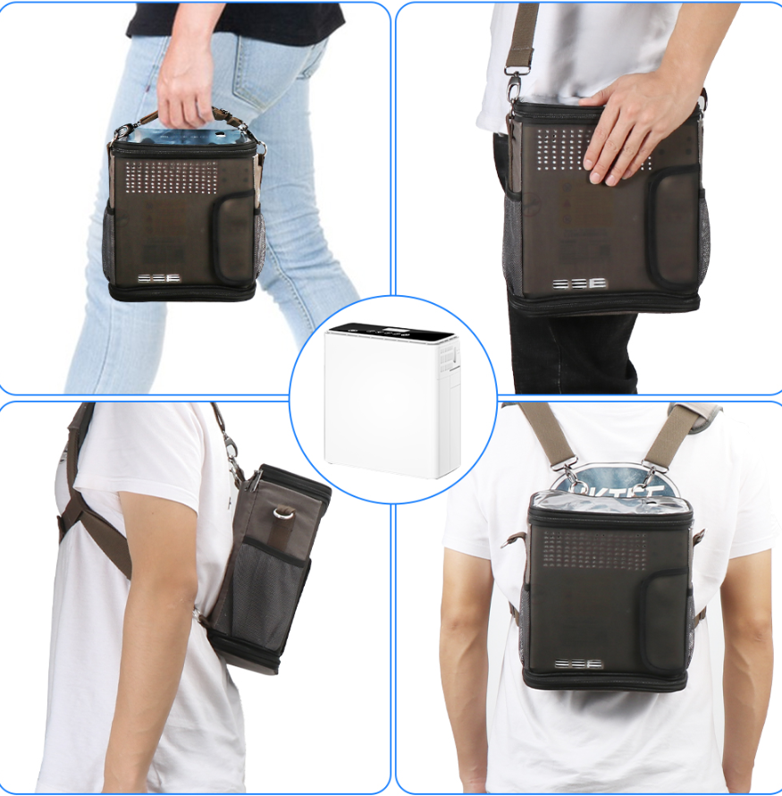 1-6L Adjustable Oxygen Concentrator With Long Life Battery Oxygen Concentrator - SJ-OX1C