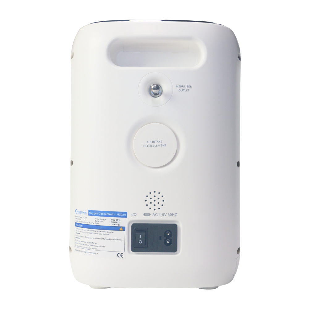 1-7L Oxygen Concentrator With Remote Control And Nebulizer Function - HOX-01