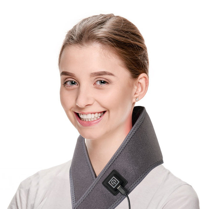 LED Therapy Device Infrared LED Neck Tension Relief Neck Brace with Infrared Healing - L1