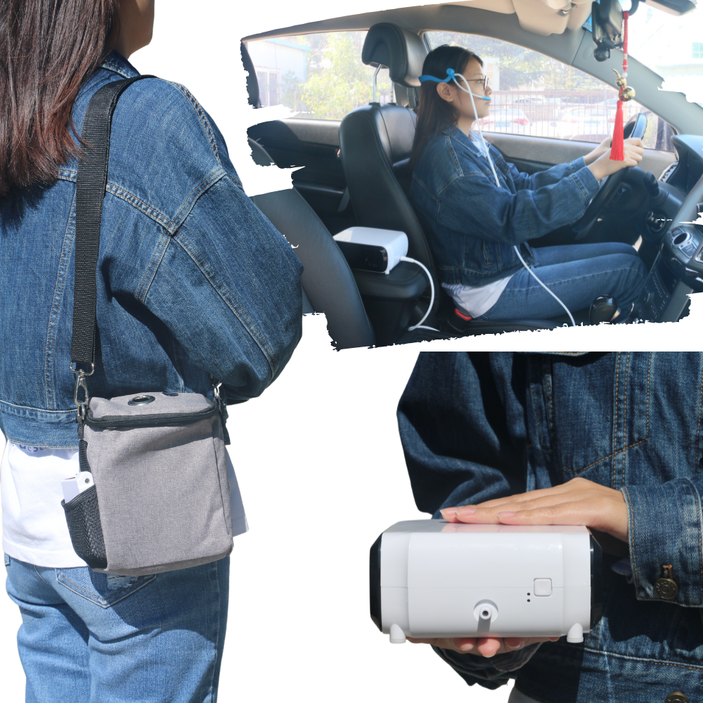 3L/min Vehicle Use Oxygen Concentrator With Battery HC-30M