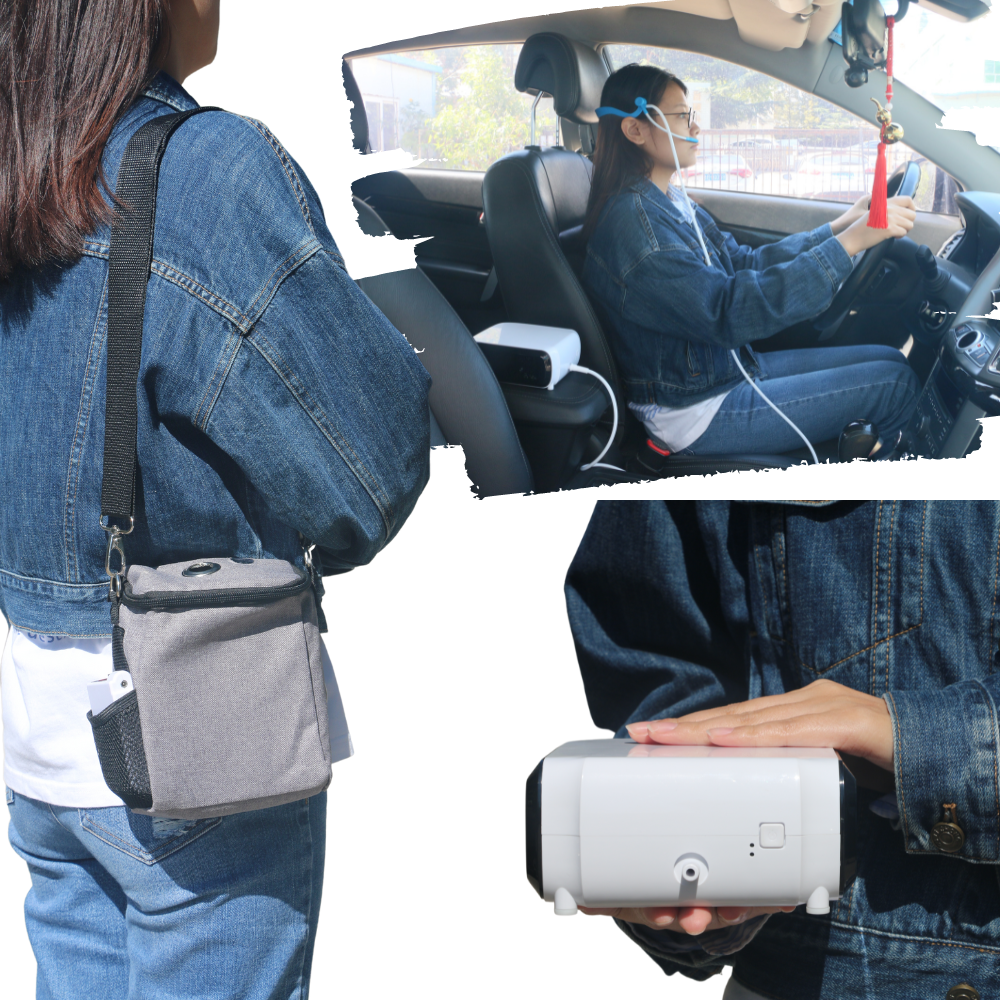 3L/min Portable Oxygen Concentrator With Car Recharger HC-30M