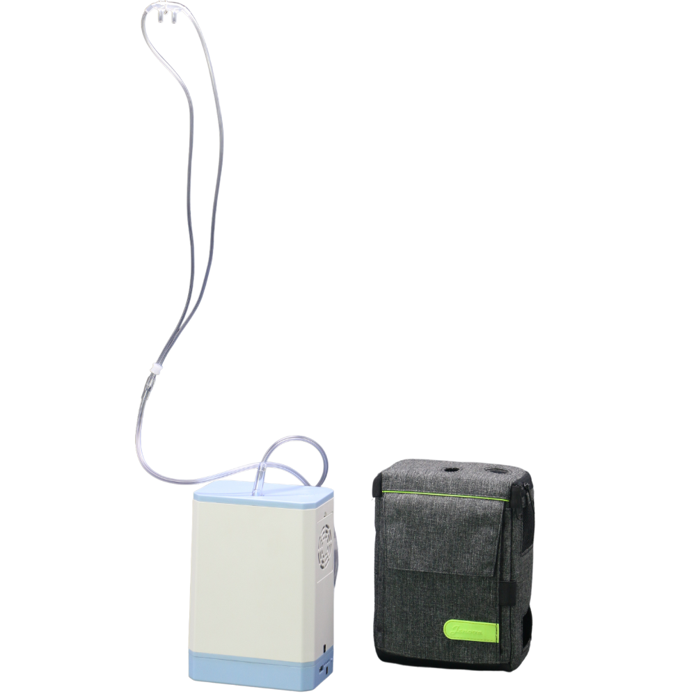 3L Portable Travel Use Battery Oxygen Concentrator Continuous Flow JQ-MINI-01
