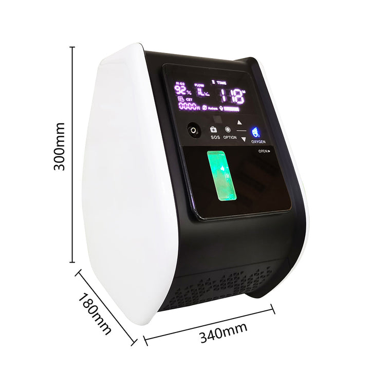 Low Nosie Small 2-6L Oxygen Concentrator For Home Use 93% Purity POC-01