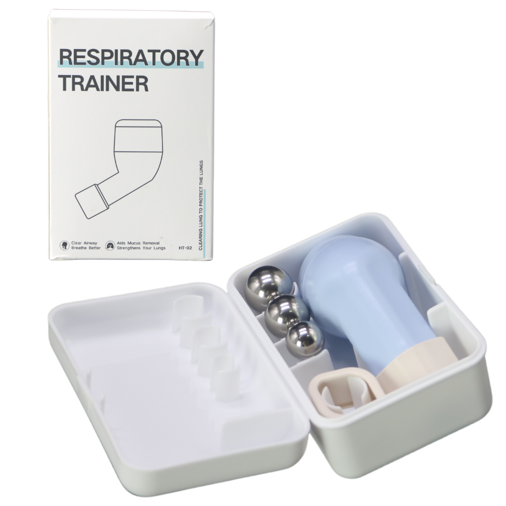 Breathing Lung Expander & Mucus Removal Device Hand-Held Breathing Respiratory Trainers-HT-02