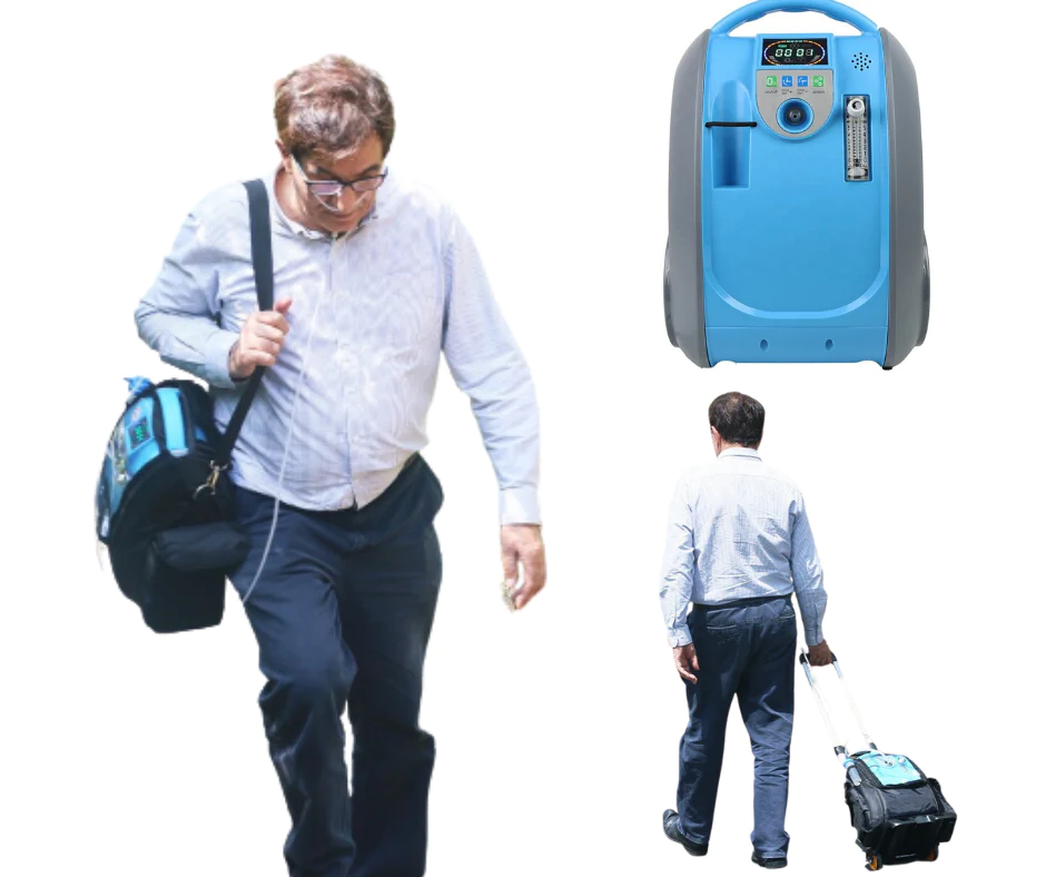 Portable Oxygen Concentrator With Battery For Outdoor Use POC-05