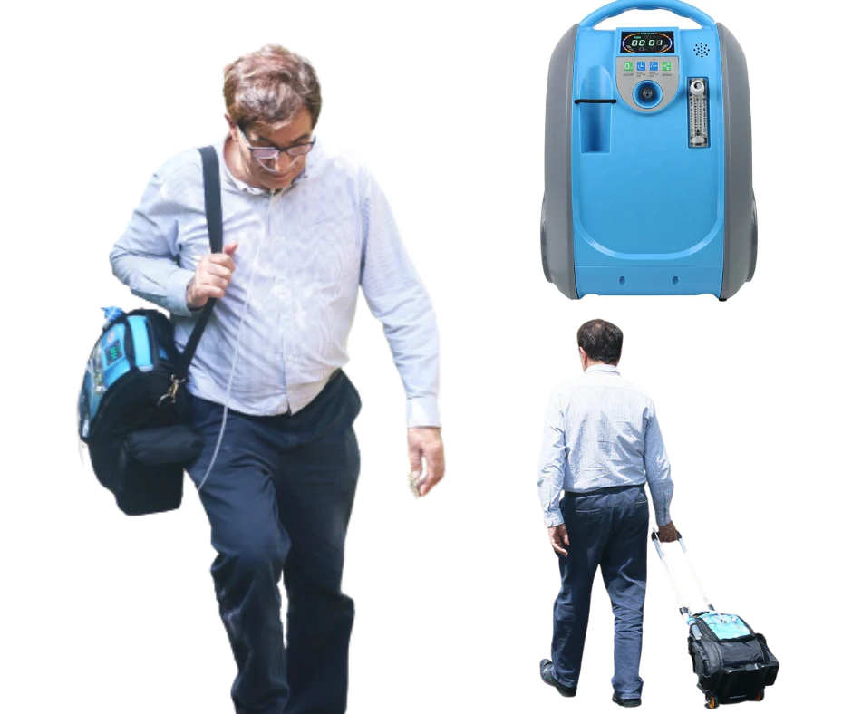 Portable Oxygen Concentrator 5 Liter With Battery POC-05
