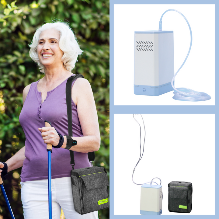 Portable 3L Continuous Flow Oxygen Concentrator With 2 Hours Battery JQ-MINI-01