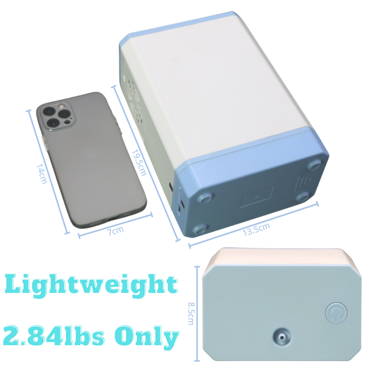 Lightweight 3L Portable Battery Continuous Flow Oxygen Concentrator JQ-MINI-01