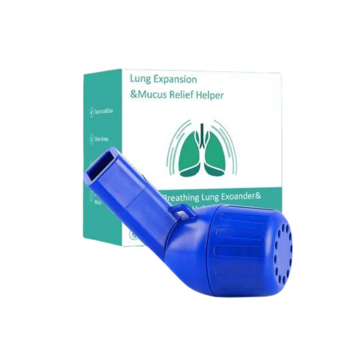 Breathing Exercise Device For Lungs Compact Respiratory Muscle Trainer HT-03