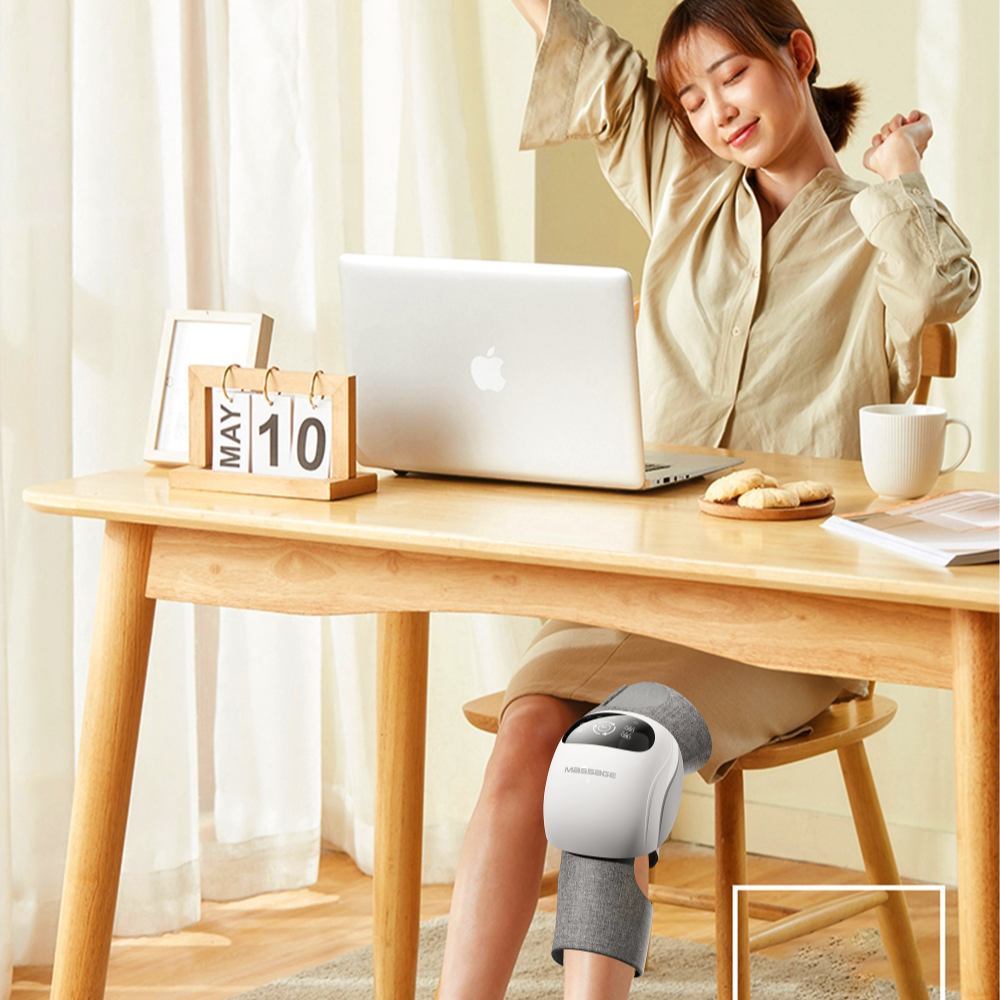 Hot Compress Joint Wireless Portable Vibration Knee Massager JA-K01