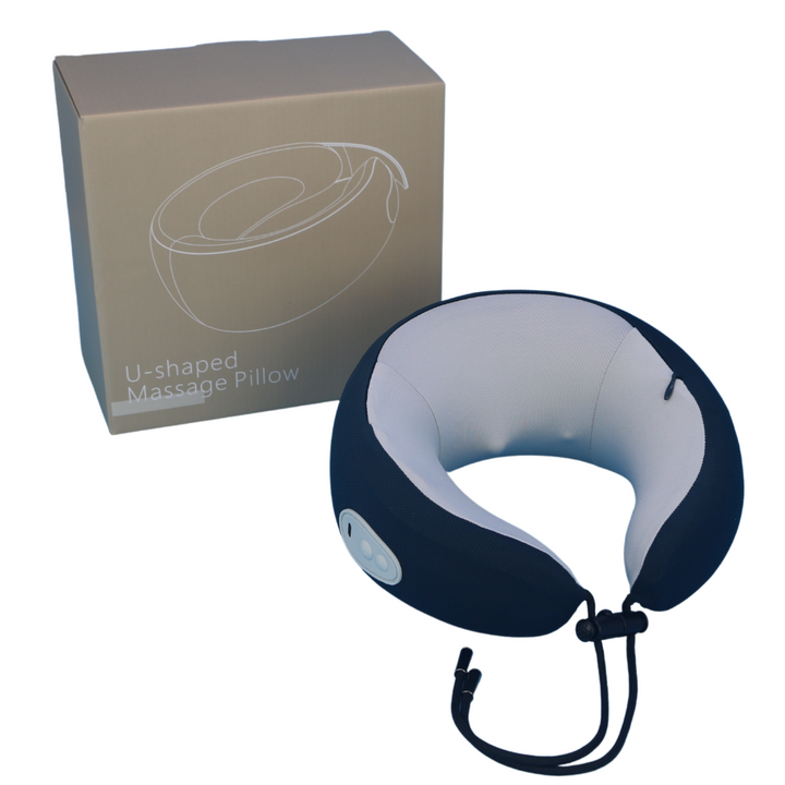 Wireless Portable Shiatsu Kneading Neck Relief Massage Pillow AM01-U-A