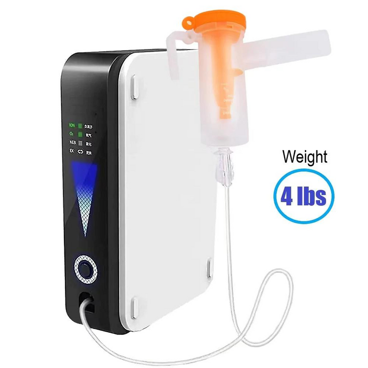 Small Portable Continuous Flow Oxygen Concentrator With Atomization Function KJ-8000