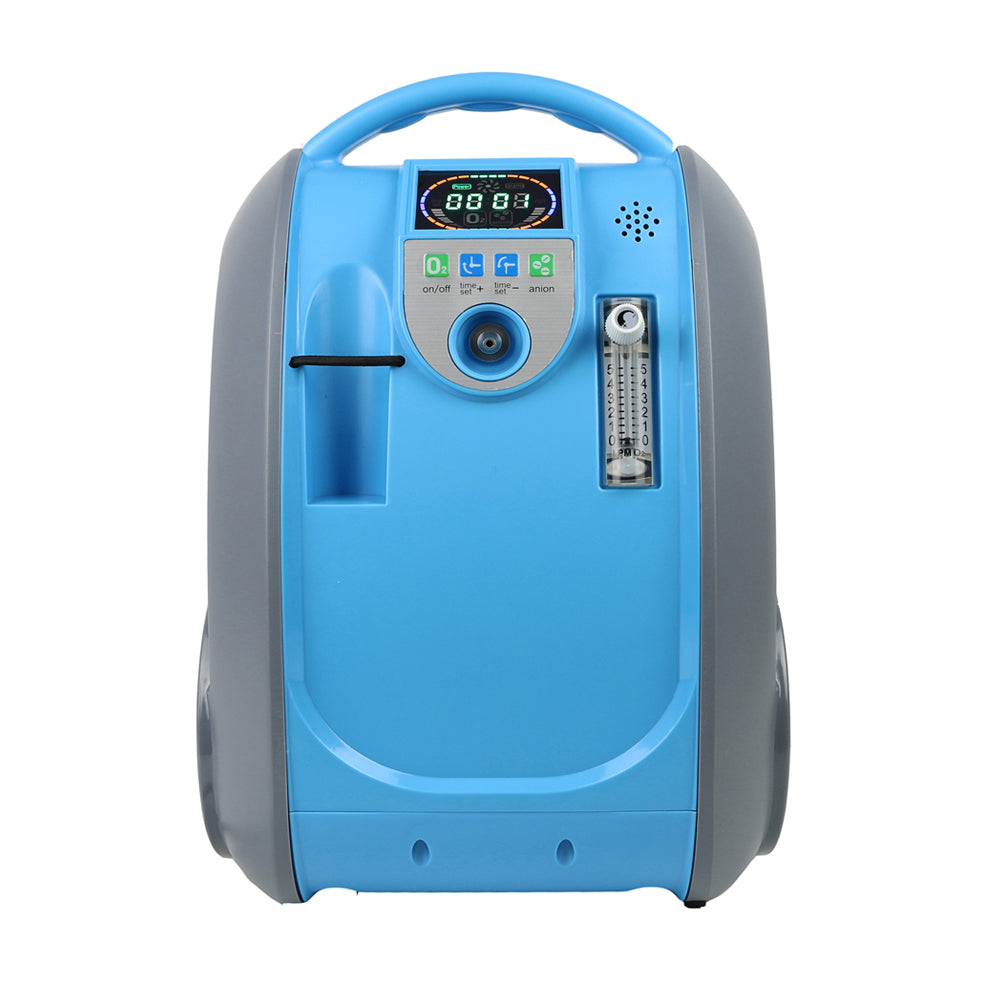 5LPM Oxygen Concentrator With 2 Hours Battery Back Up | Portable