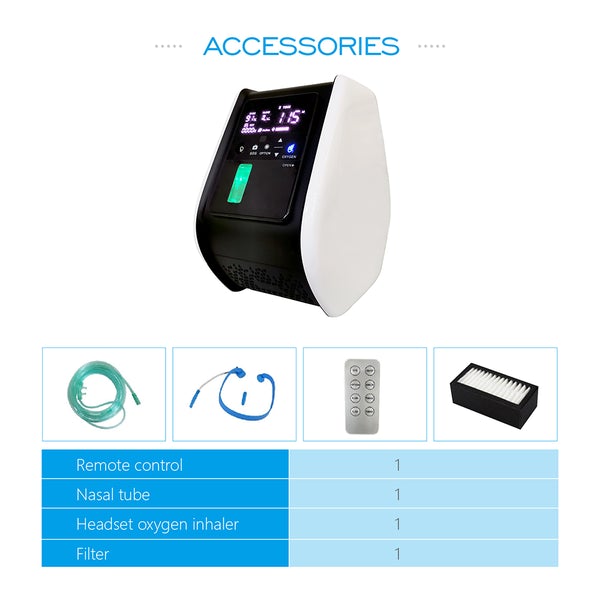 Diy O2 Priority Remote Home Use 6L Remote Control Oxygen Concentrator | 2-6L Adjustable ...